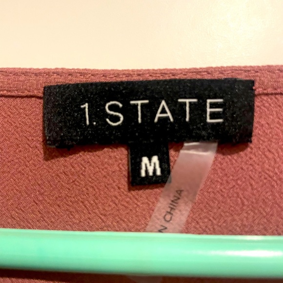 1. State long sleeve ruffle blouse - Picture 4 of 4